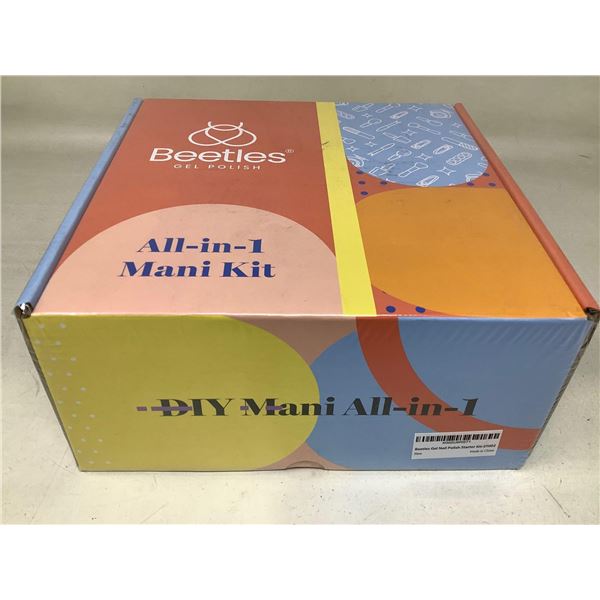Beetles All-in-1 Mani Kit, Gel Nail Polish Starter Kit