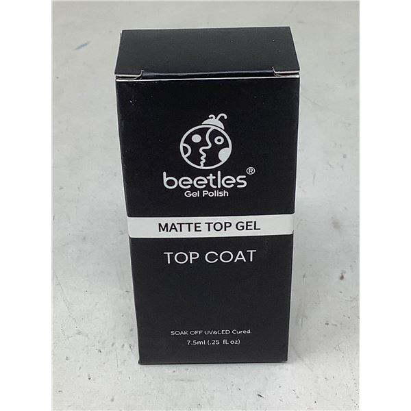 Beetles Gel Polish Matte Top Gel, Top Coat