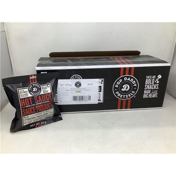 Pop Daddy Pretzels- Hot Sauce (15 x 85g)