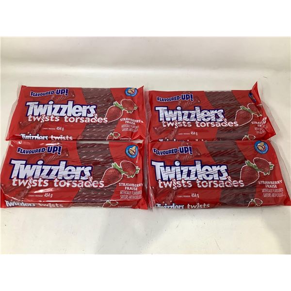 Twizzlers Twists- Strawberry (4 x 454g)