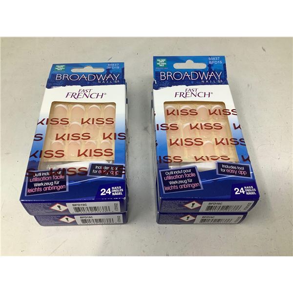 Broadway Fas French Press-on Nails (4 x 24)