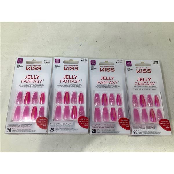 Kiss Jelly Fantasy Press-On Nails (4 x 28)