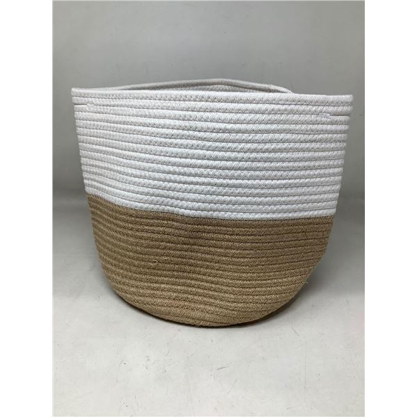 Braided Basket Home Decor