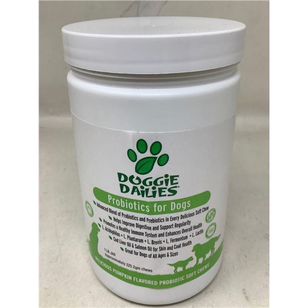 Doggie Dailies Probiotics for Dogs (1lb)