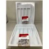 Image 1 : Rubbermaid Adjustable Cutlery Tray (2- 11.5in to 19in)