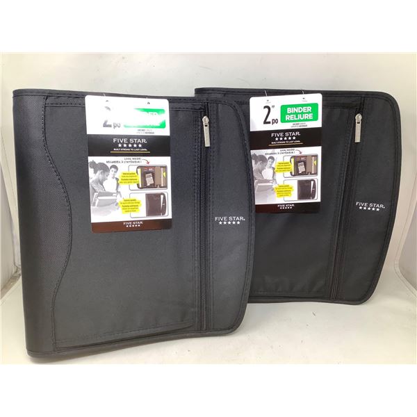Five Star 2in Ring Binders (2ct)