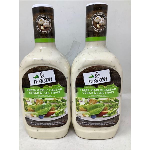 La Maison Fresh Garlic Caesar Dressing (2 x 1.4L)