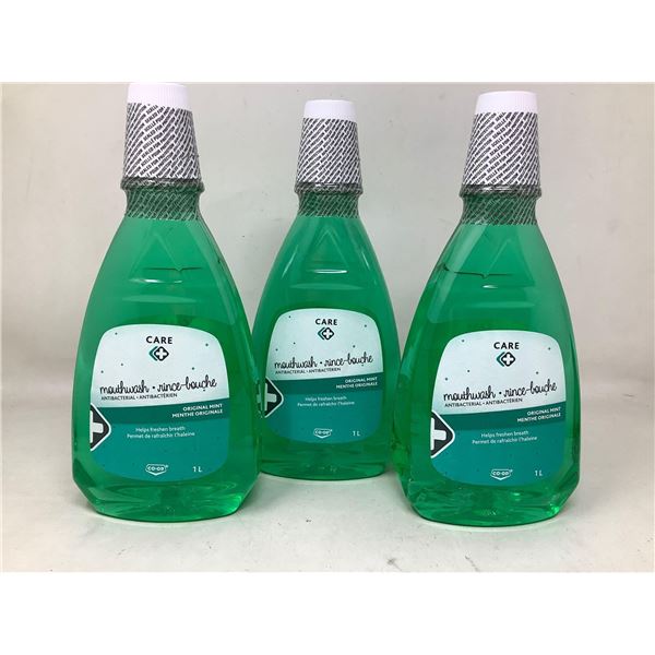 Care Mouthwash- Original Mint (3 x 1L)
