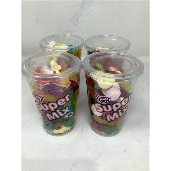 Huer Super Mix Gummy Candy (4 x 370g)