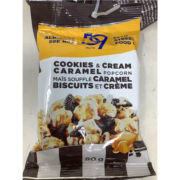 59th Street Cookies & Cream Caramel Popcorn (5 x 80g)