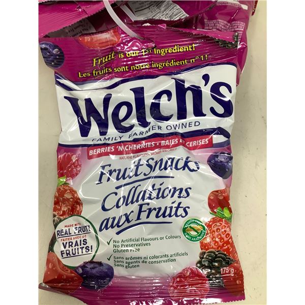 Welch's Berries n' Cherries Fruit Snacks (6 x 175g)