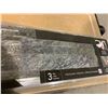 Image 2 : Aspect Metal Peel & Stick (3Per Box) Frosted Quartz - 1 Tile 5.9x23.6"