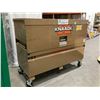Image 1 : Large Locking Tool Storage Chest on Wheels - 6'x57"x31"