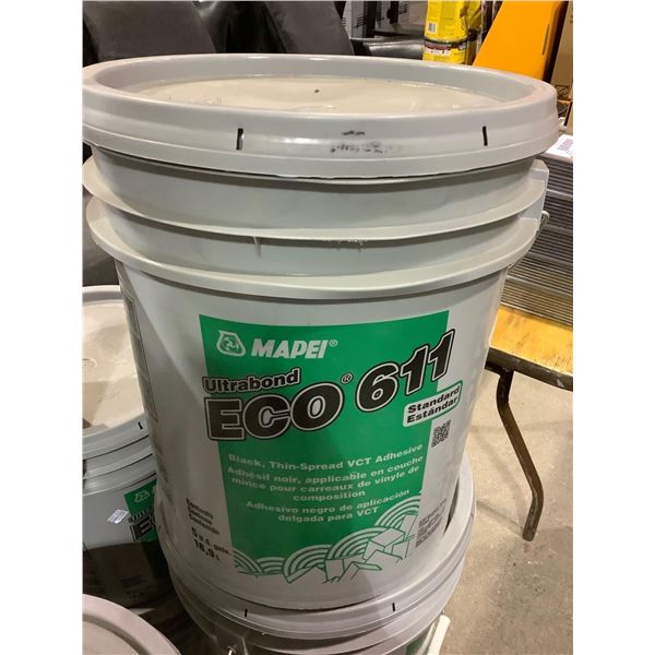 Mapei Ultrabond ECO 611, Black Thin Spread VCT Adhesive - 5 US Gal
