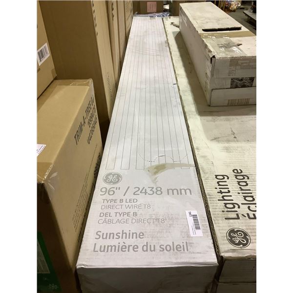 GE 96" Type B LED Direct Wire T8 Light Tubes