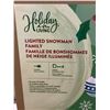 Image 3 : Holiday Living LED  Lighted Snowman Family Set