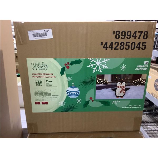 Holiday Living 28" LED Lighted Penguin