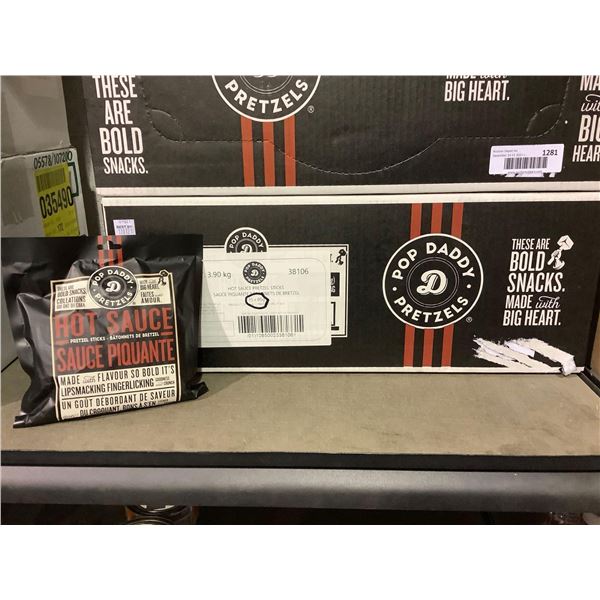 Pop Daddy Pretzels 15X 85g -Hot Sauce