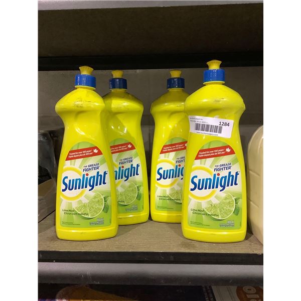 Sunlight Dishwashing Detergent 4X800ml