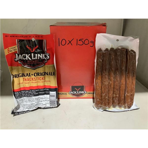 Jack Links original snack sticks 10 x 150g
