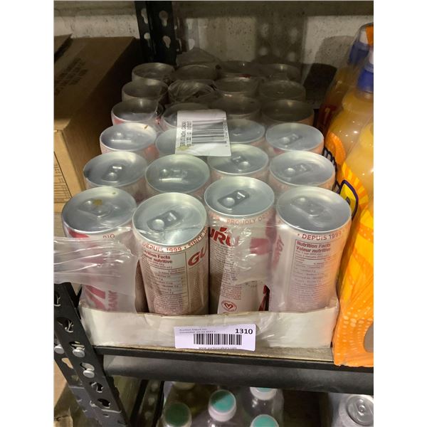 Guru Energy Drinks case lot of 24 x 250ml