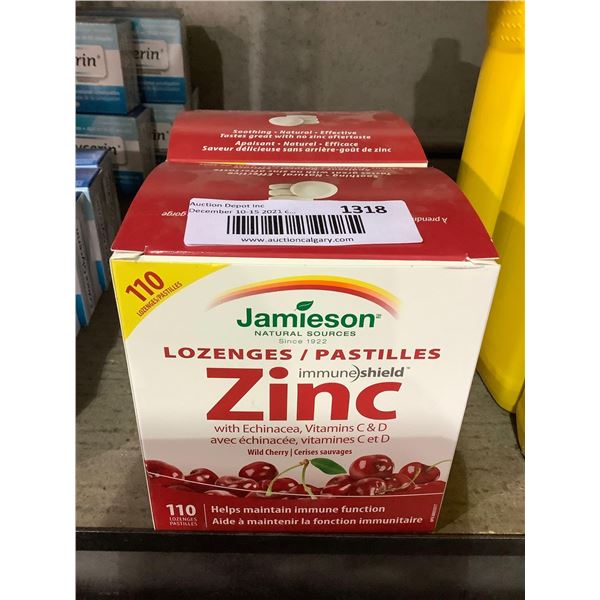 Jamieson Zinc Lozenges 110X2