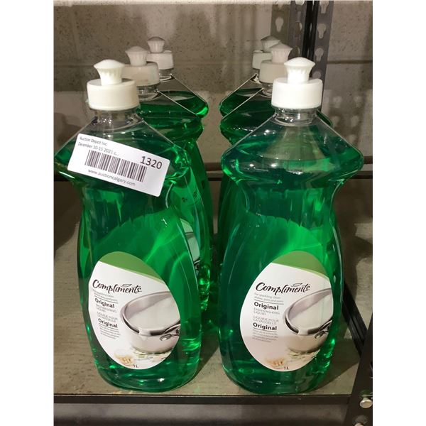 Compliments Dishwashing Detergent 6X1L