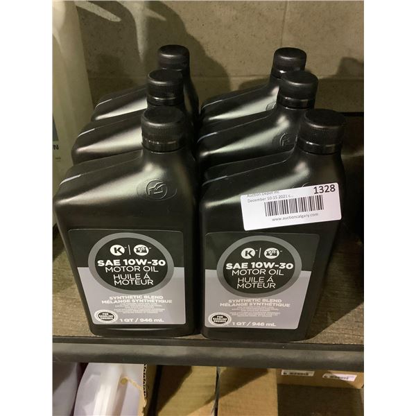 Circle K SAE 10W-30 Motor Oil 6X1Qt