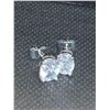 Image 3 : Ladies 1.5 Carat Oval Cut Solitaires Stud Earring Set