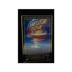 Freedom Bowl Poster - Inaugural Game 1984