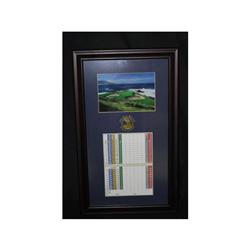 Pebble Beach Golf Links Photo & Score Card