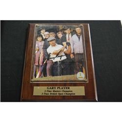 Authentic Gary Player Autographed Photo