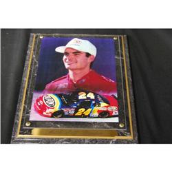 Jeff Gordon Wall Plaque