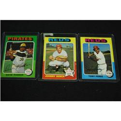 Set of 3 Baseball Cards