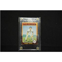 1975 Topps 223 Robin Yount Brewers Baseball Card