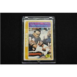 1978 Topps 200 Walter Payton Bears Football Card