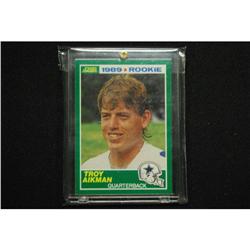1989 Score 270 Rookie - Troy Aikman Cowboys Card