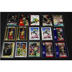 Set of 15 Shawn Kemp Basketball Cards