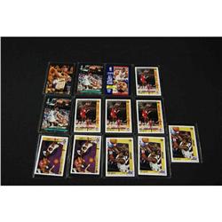 Set of 13 Karl Malone Basketball Cards