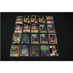 Set of 20 Harold Miner Basketball Cards