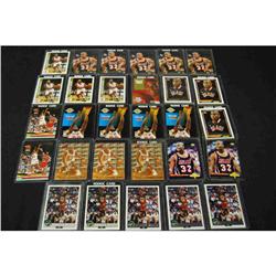 Set of 29 Harold Miner Basketball Cards