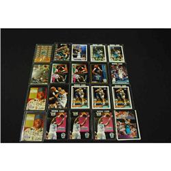 Set of 20 Alonzo Mourning Basketball Cards