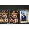 Image 2 : Set of 7 Dikembe Mutombo Basketball Cards