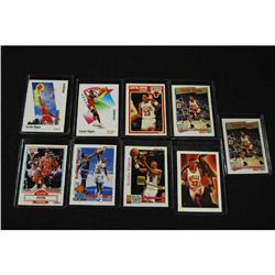 Set of 9 Scottie Pippen Basketball Cards