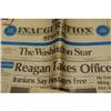 Image 4 : Set of Newspapers Featuring Reagan Inauguration