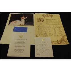 Collection of Ronald Reagan Inauguration Ephemera