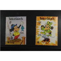 Mickey & Minnie Mouse Stamps