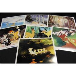 "Bambi" Lobby Cards - Set of 7