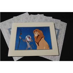 Set of 6 "The Lion King" Commemorative Lithographs