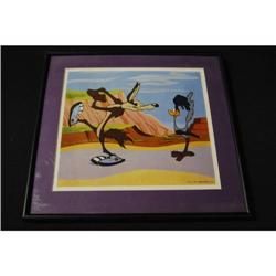 "Road Runner & Wile E. Coyote" Lithograph - 1991